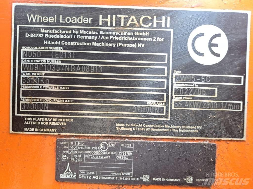 Hitachi ZW 95-6 Iekrāvēji uz riteņiem