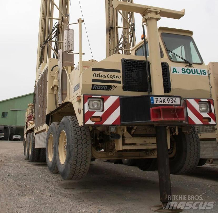 Atlas Copco RD 20 II Mobilās urbšanas platformu automašīnas