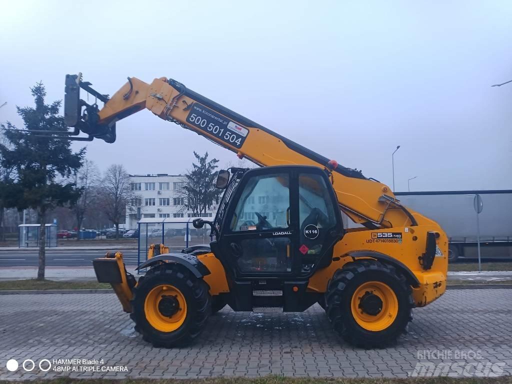 JCB 535-140 Hiviz Teleskopiskie manipulatori