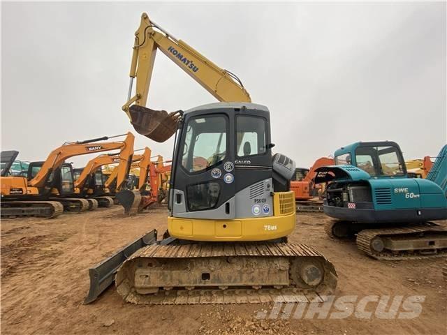 Komatsu pc70-8 Kāpurķēžu ekskavatori