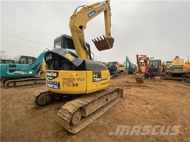 Komatsu pc70-8 Kāpurķēžu ekskavatori