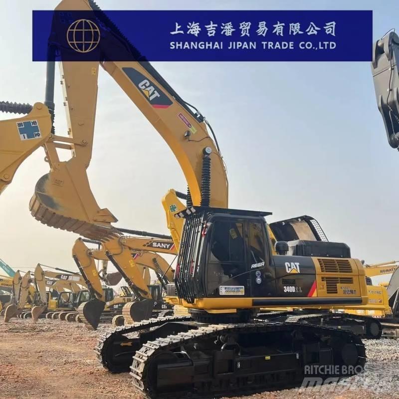 CAT 340 D Kāpurķēžu ekskavatori