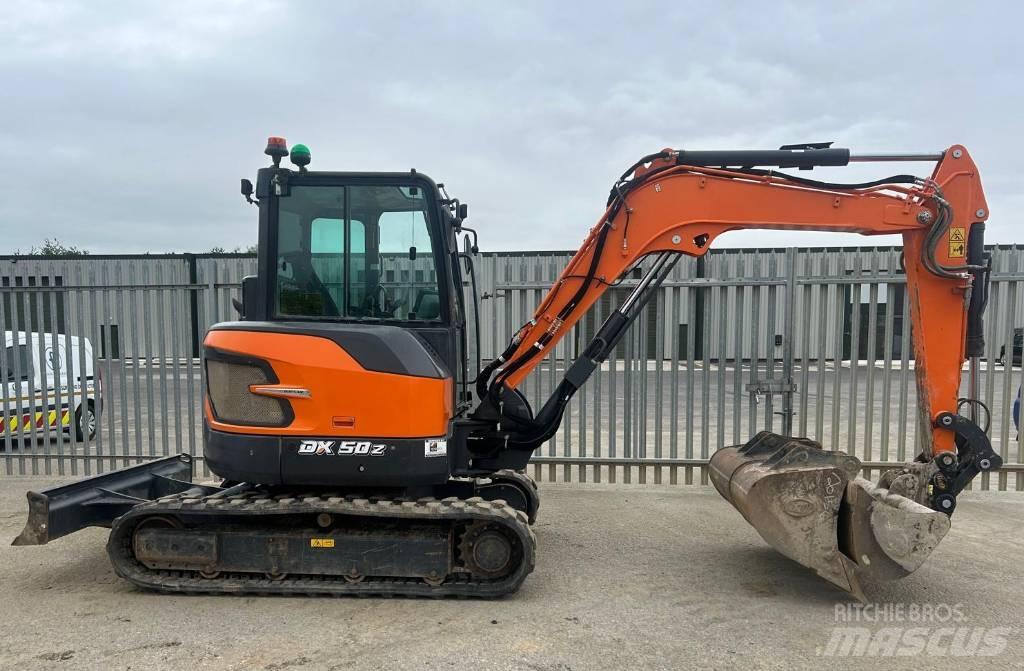 Doosan DX50Z-7 Mini ekskavatori < 7 t