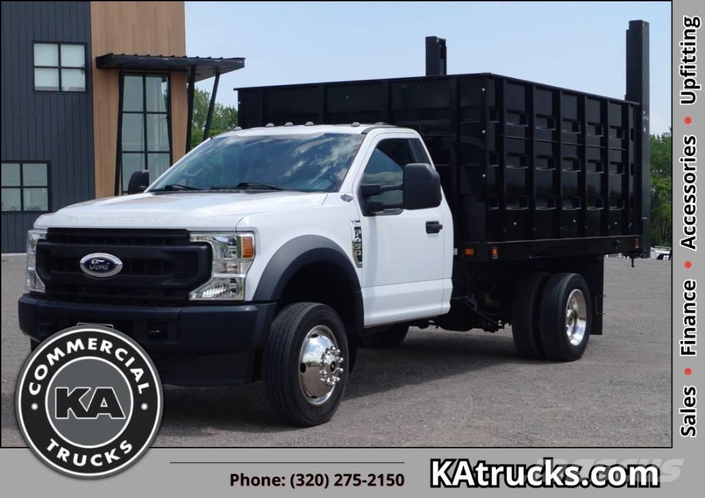 Ford F 450 XL SD Platformas/izkraušana no sāniem