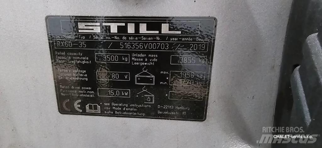 Still RX 60-35 Elektriskie iekrāvēji