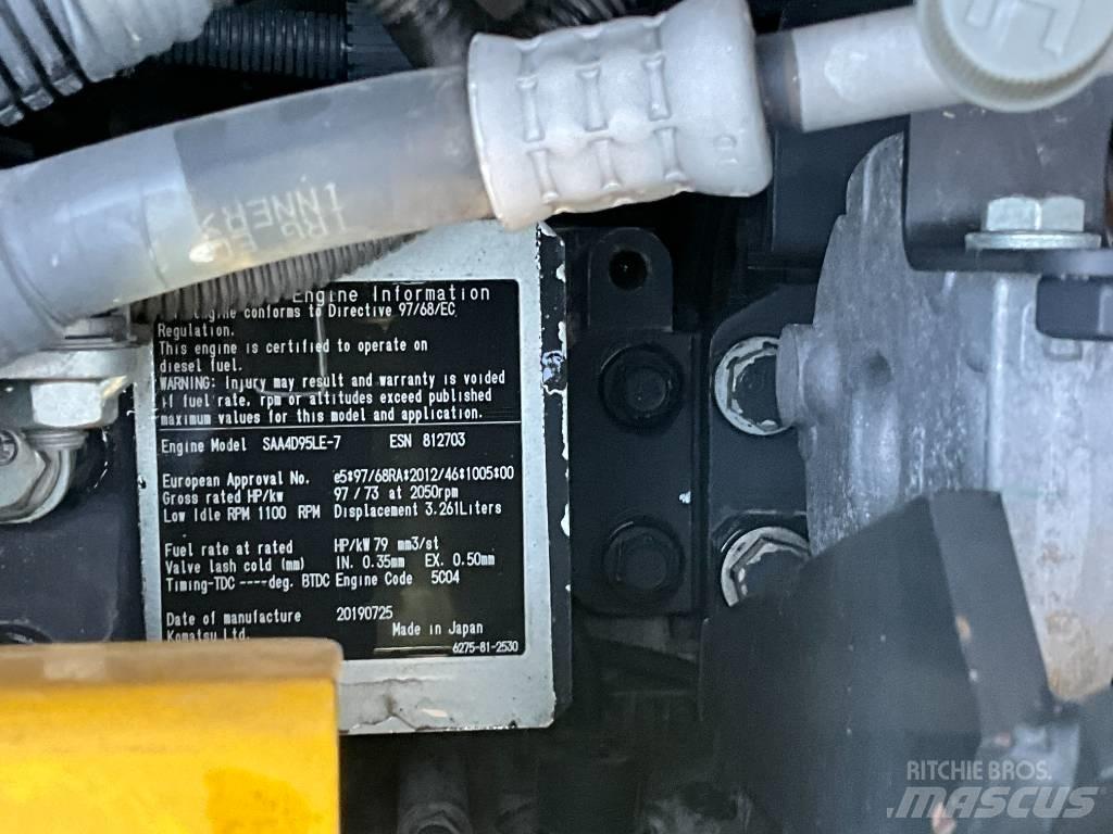 Komatsu PC 138 US-11 Kāpurķēžu ekskavatori