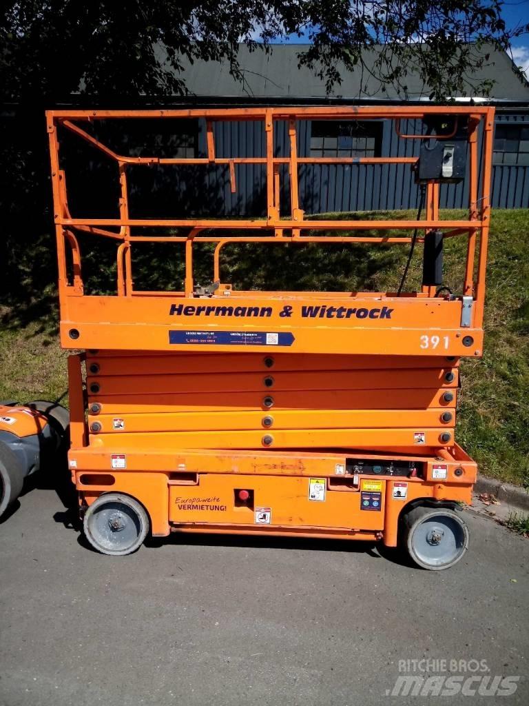 Haulotte Compact 14 Šķerveida pacēlāji