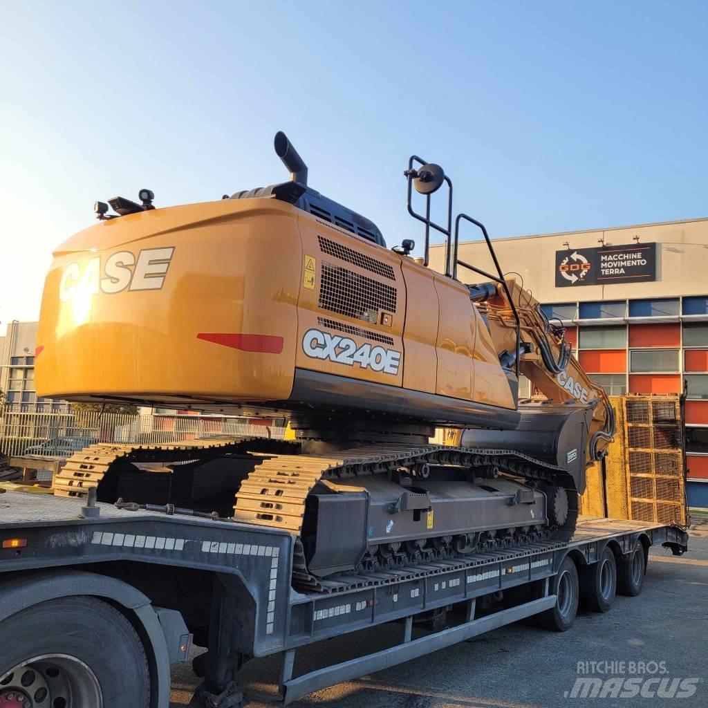 CASE CX 240 E Kāpurķēžu ekskavatori