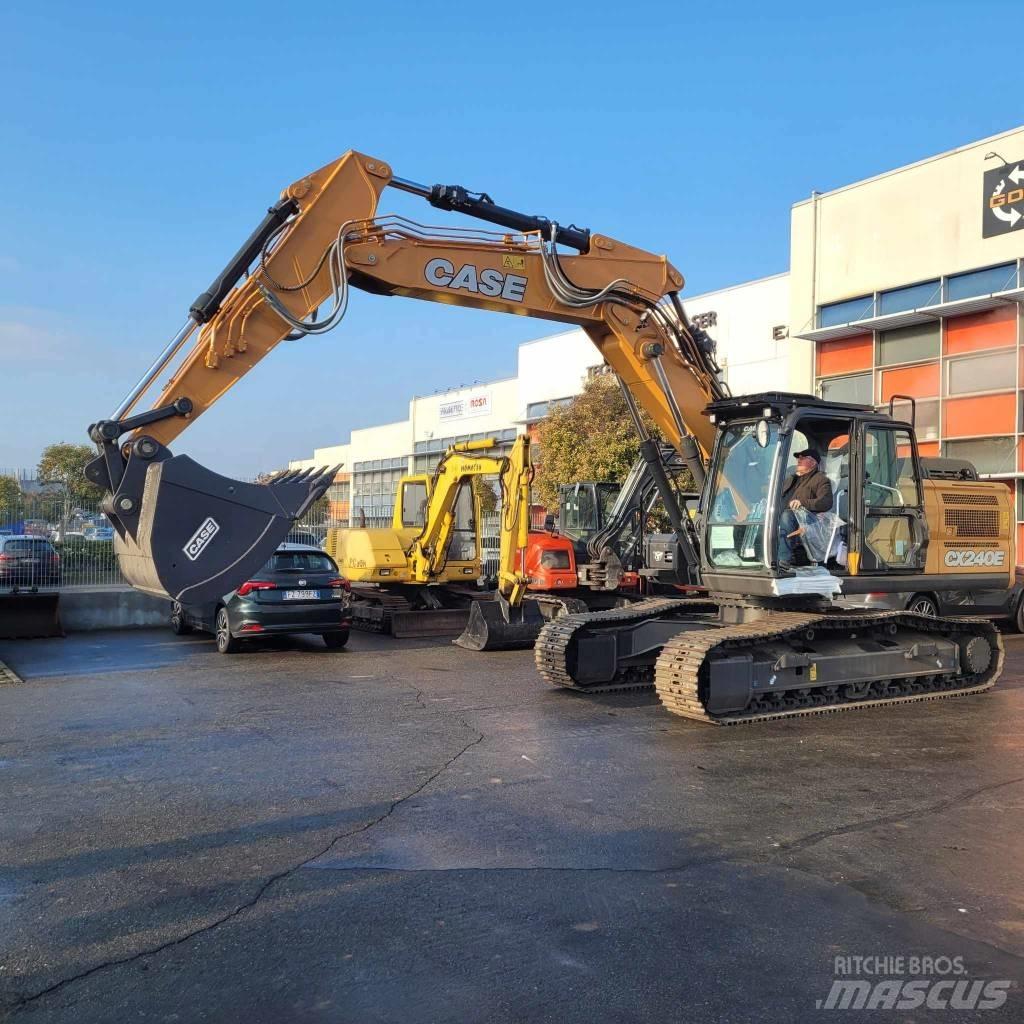 CASE CX 240 E Kāpurķēžu ekskavatori