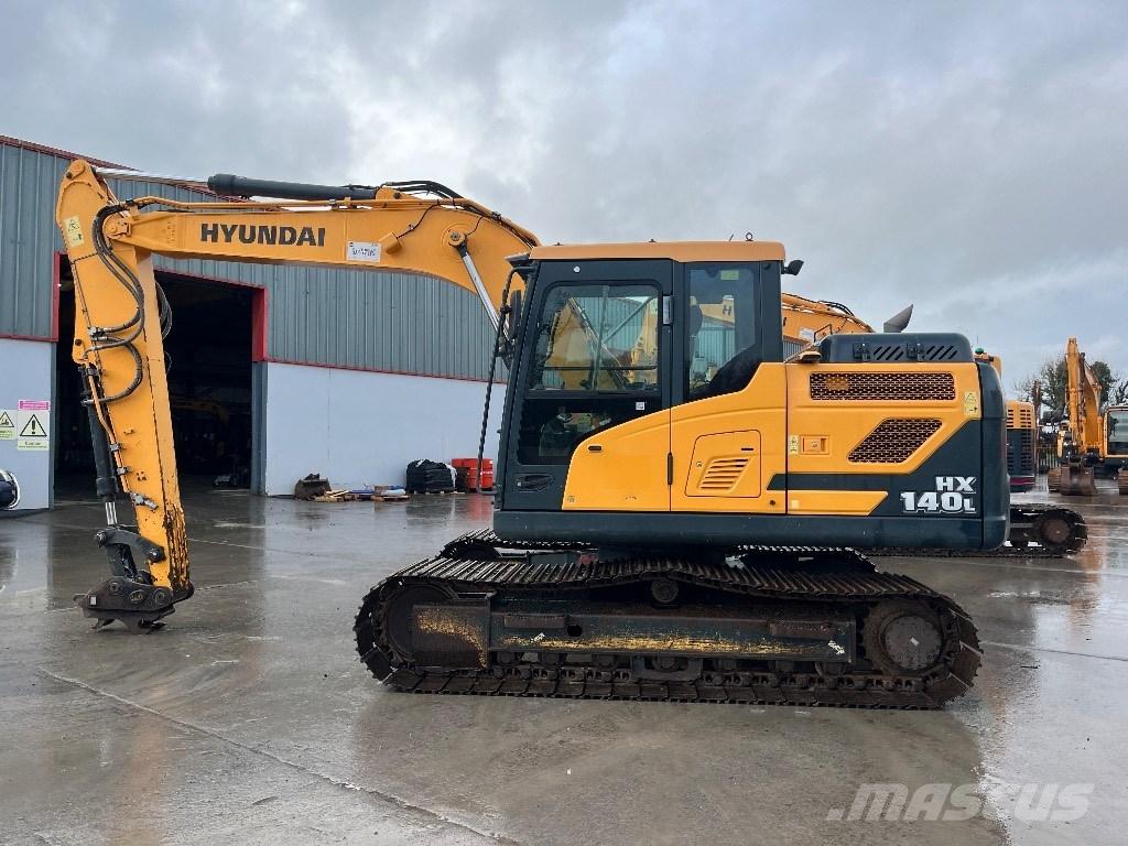 Hyundai HX140L Kāpurķēžu ekskavatori