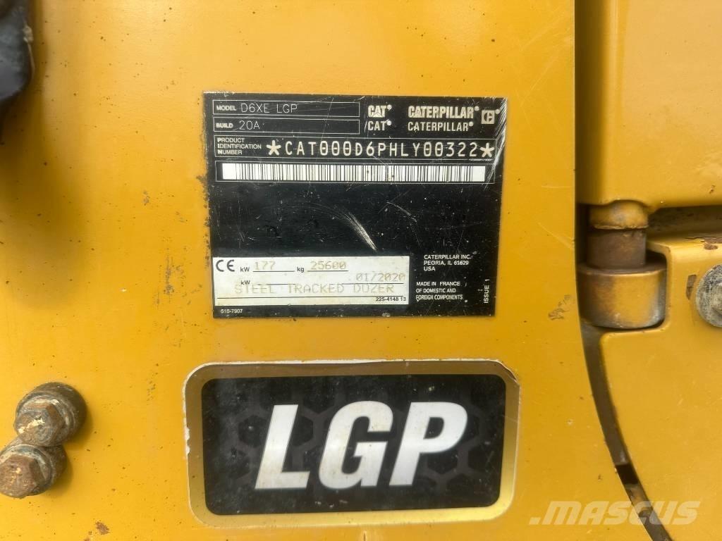 CAT D 6 XE Kāpurķēžu buldozeri