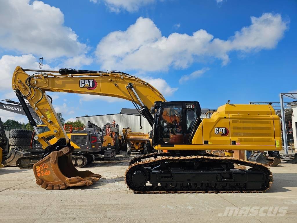 CAT 352 Kāpurķēžu ekskavatori