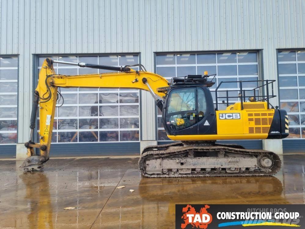 JCB JS 240 LC Kāpurķēžu ekskavatori