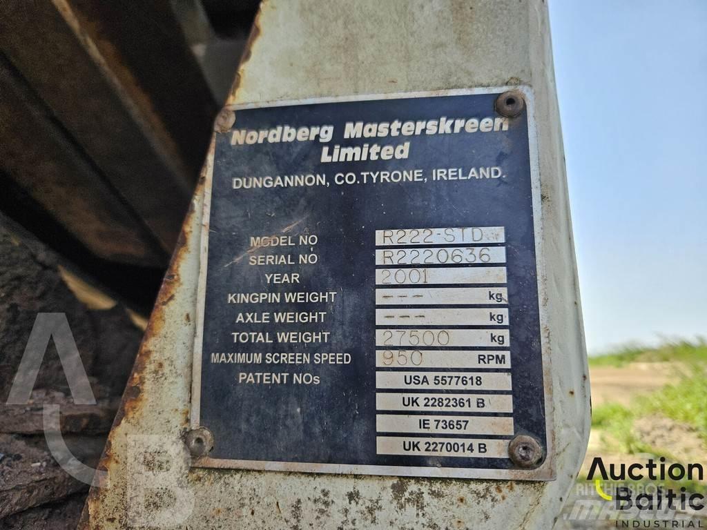 Nordberg R222-STD Sieti