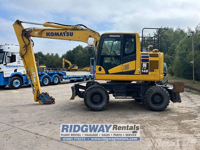 Komatsu PW 148-11 Ekskavatori uz riteņiem