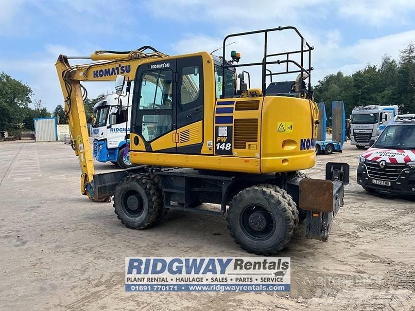Komatsu PW 148-11 Ekskavatori uz riteņiem