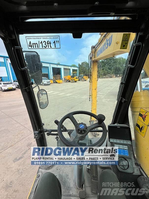 Komatsu PW 148-11 Ekskavatori uz riteņiem