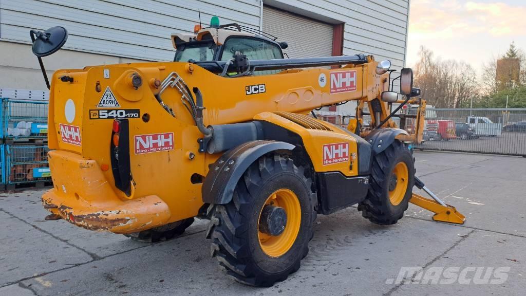 JCB 540-170 Teleskopiskie manipulatori