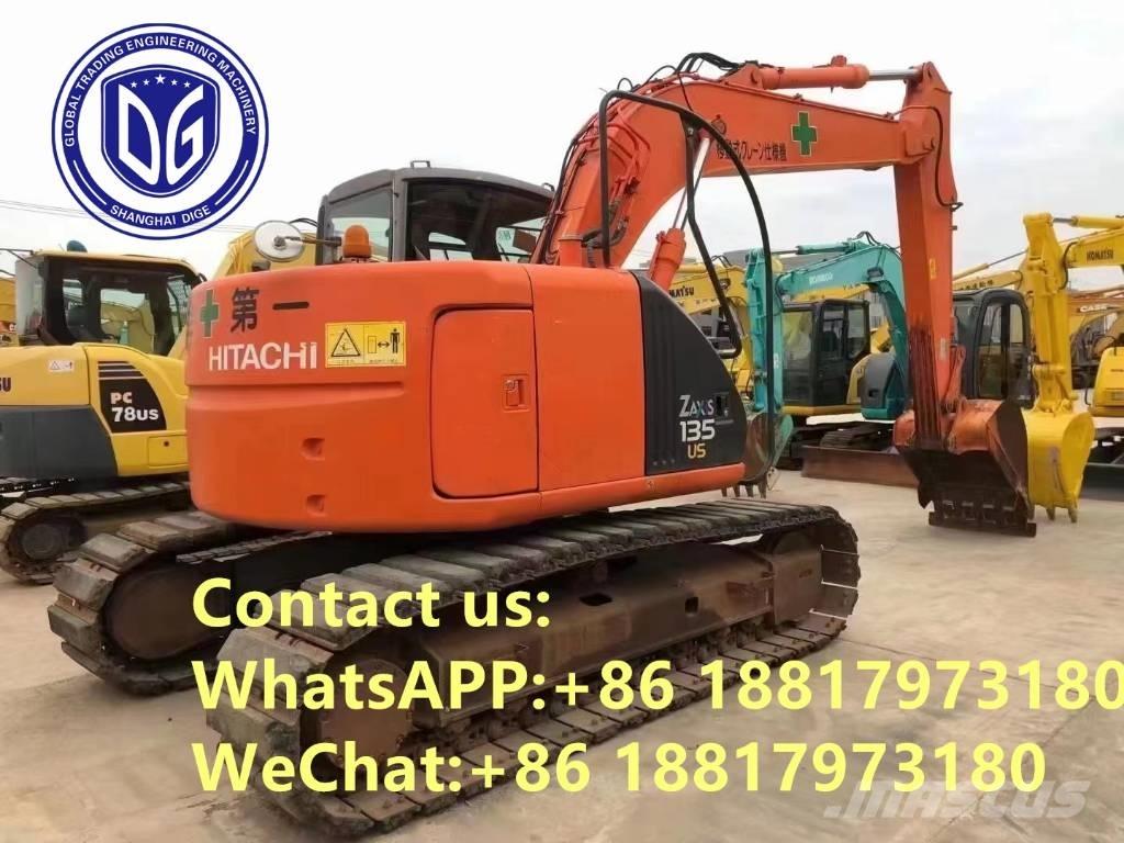 Hitachi ZX 135 US Kāpurķēžu ekskavatori