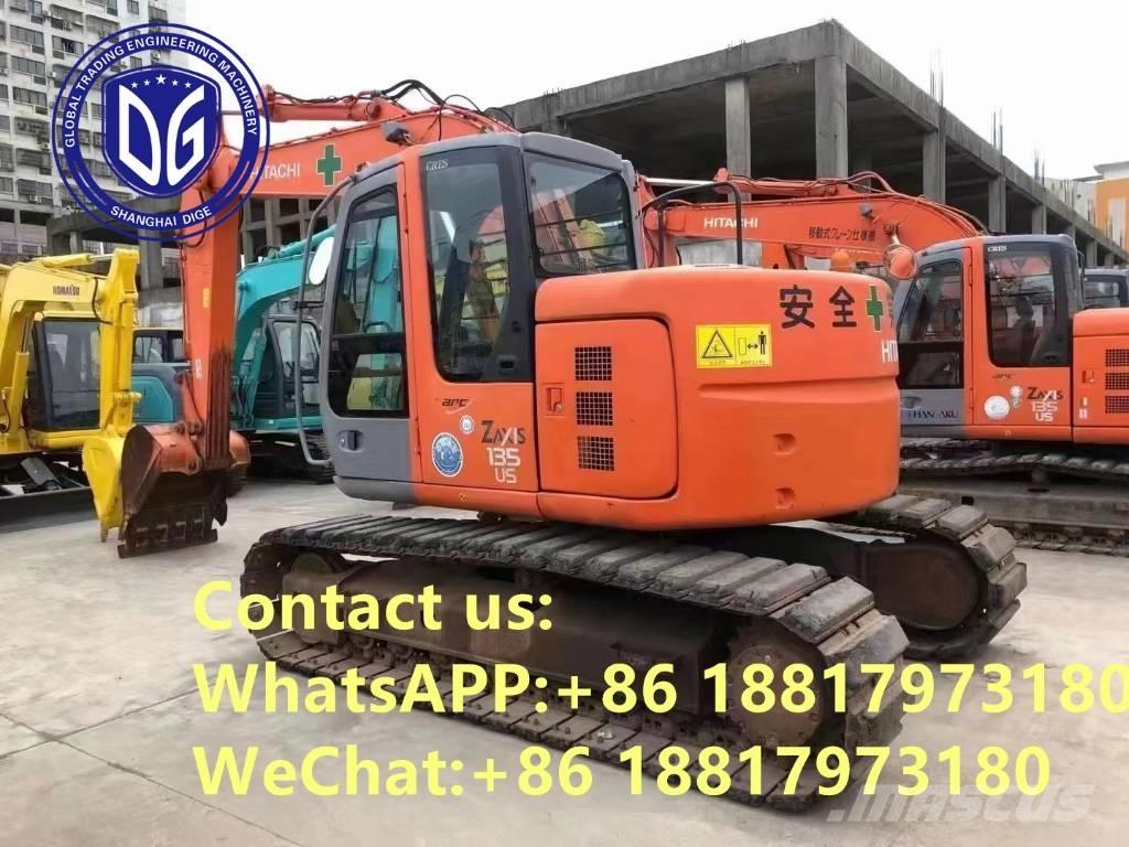 Hitachi ZX 135 US Kāpurķēžu ekskavatori
