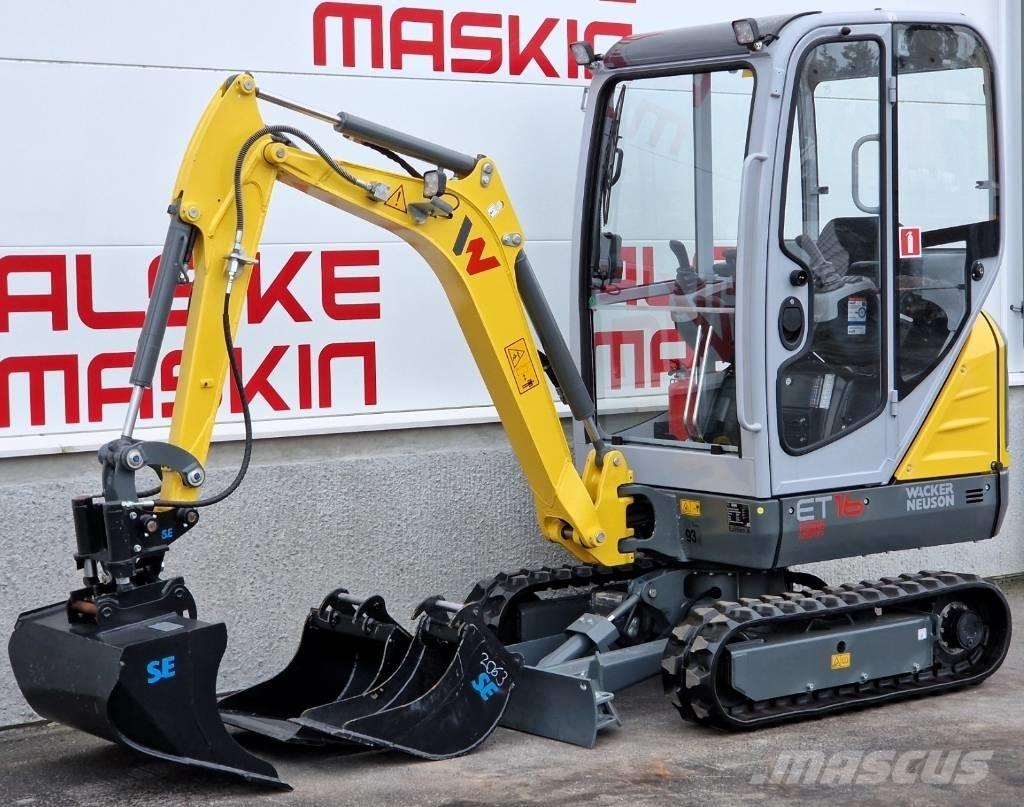 Wacker Neuson ET 16 Mini ekskavatori < 7 t