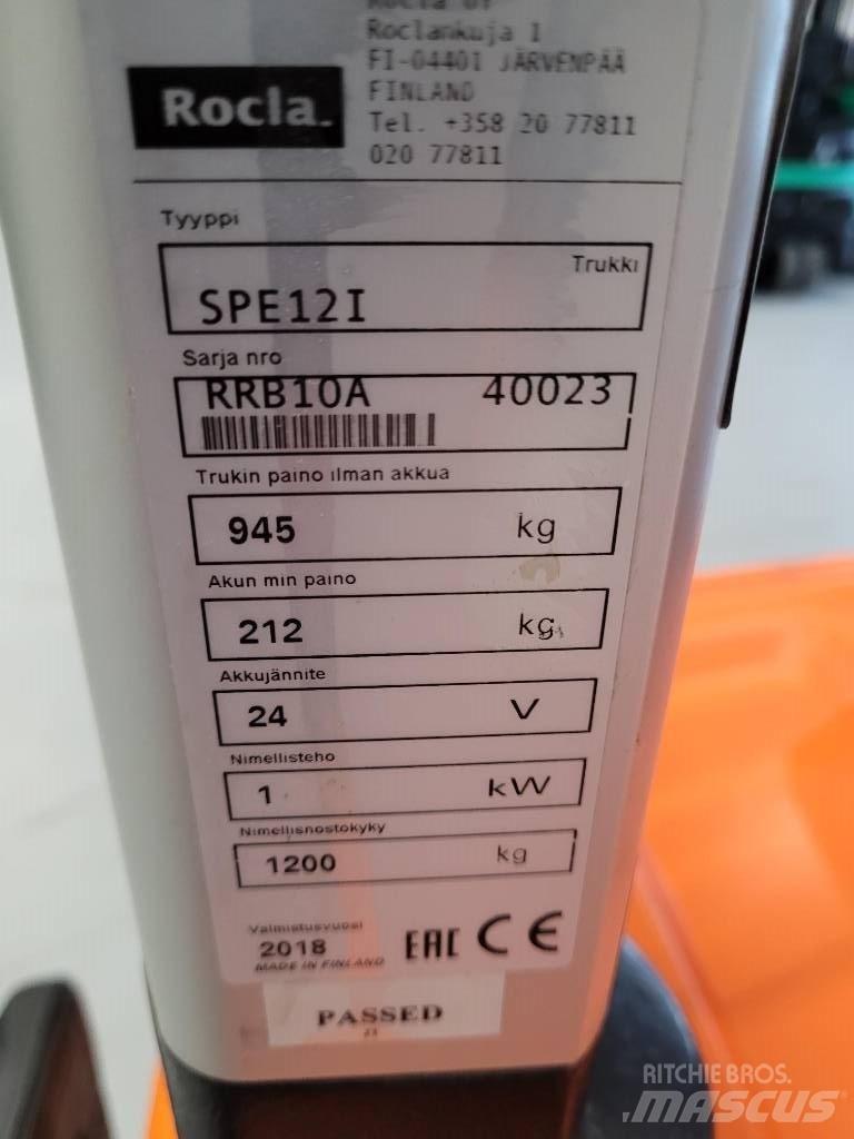 Rocla SPE12i Pašgājēji krautnētāji