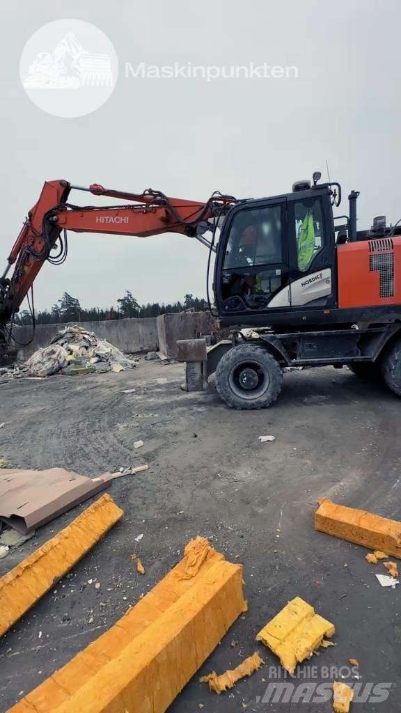 Hitachi ZX 170 W-6 Ekskavatori uz riteņiem