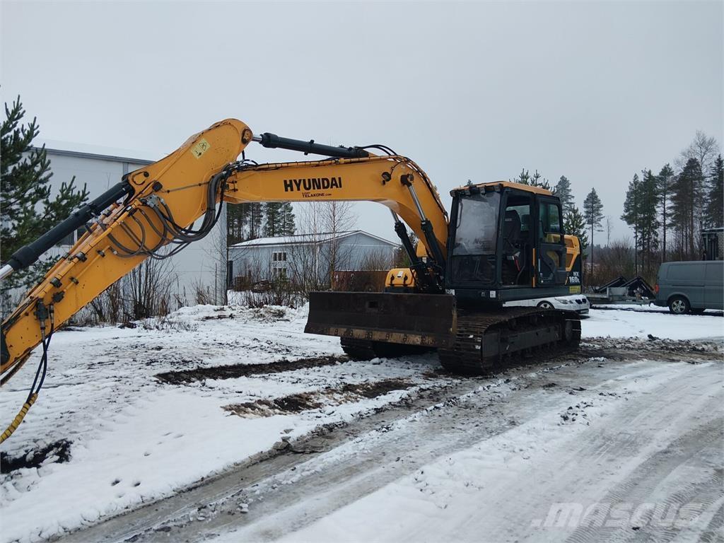 Hyundai HX160L Kāpurķēžu ekskavatori