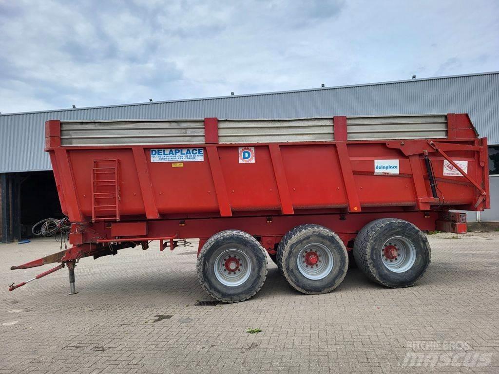 Delaplace 33 ton Treileri-pašizgāzēji