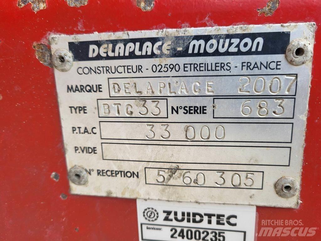 Delaplace 33 ton Treileri-pašizgāzēji