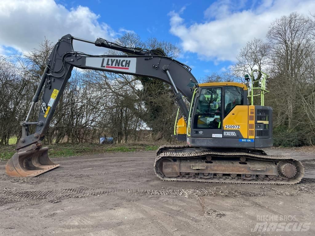 Volvo ECR 235 Kāpurķēžu ekskavatori