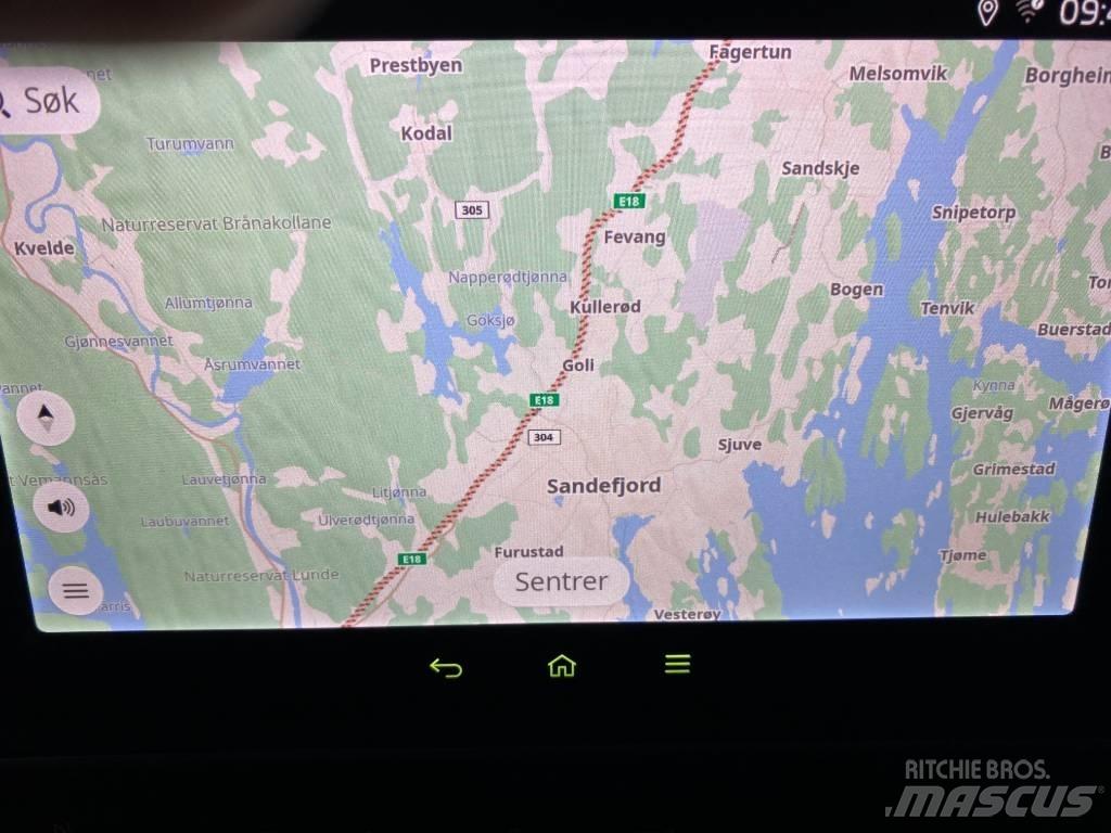 Volvo FH540 Tridem Treileri ar āķi