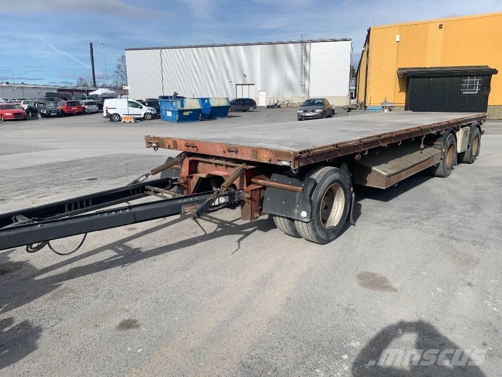 ORY 3 axlad flakvagn Platformas/izkraušana no sāniem