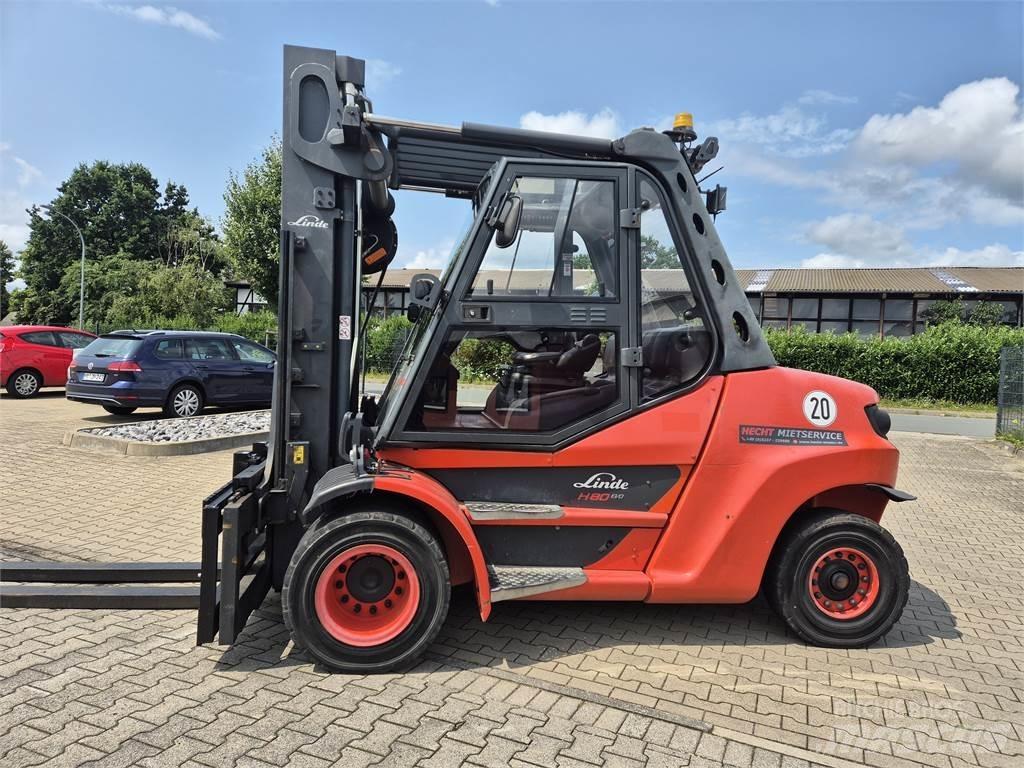 Linde H80D-03/900 Tehnika ar dīzeļa dzinēju