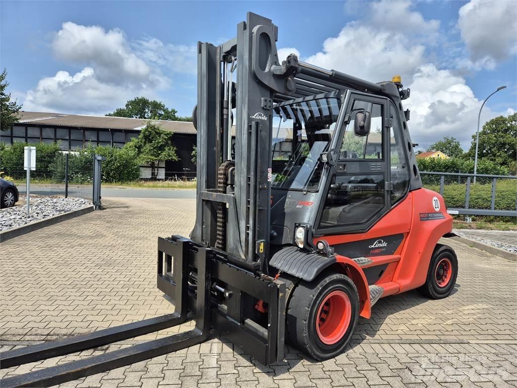 Linde H80D-03/900 Tehnika ar dīzeļa dzinēju