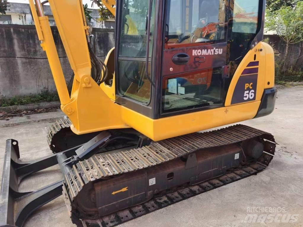 Komatsu PC 56 Kāpurķēžu ekskavatori