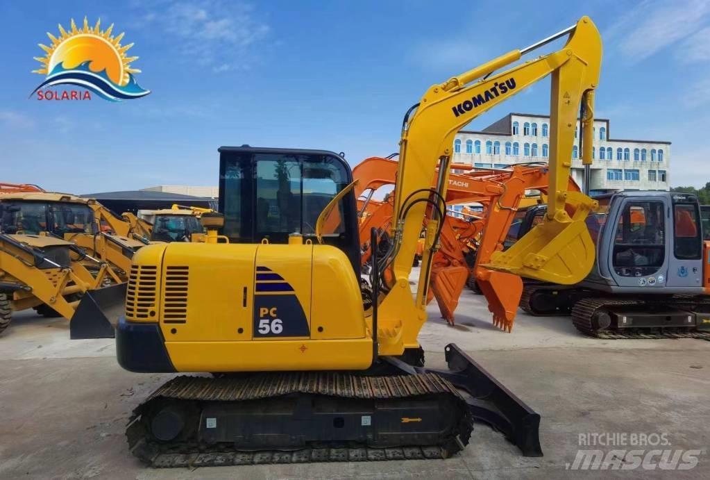 Komatsu PC 56 Kāpurķēžu ekskavatori