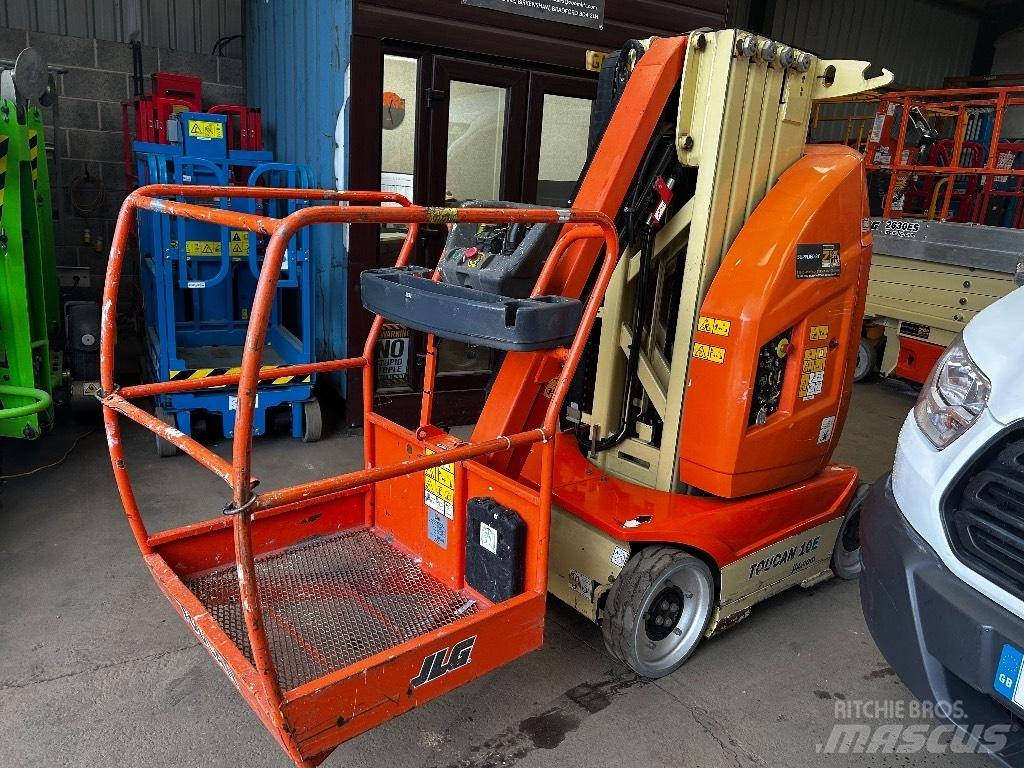JLG Toucan 10 E Vertikālie pacēlāji