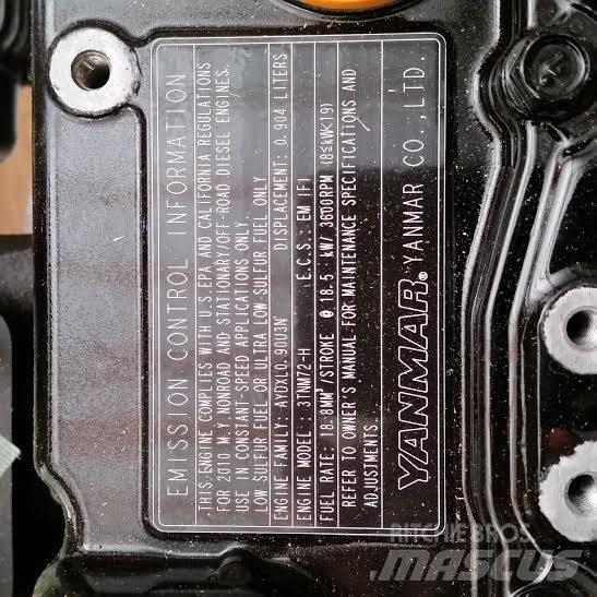 Yanmar 3TNM72 Citas sastāvdaļas