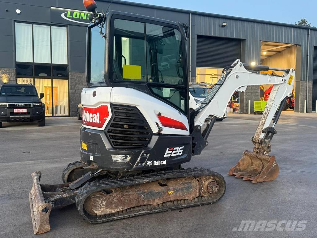 Bobcat E 26 Mini ekskavatori < 7 t