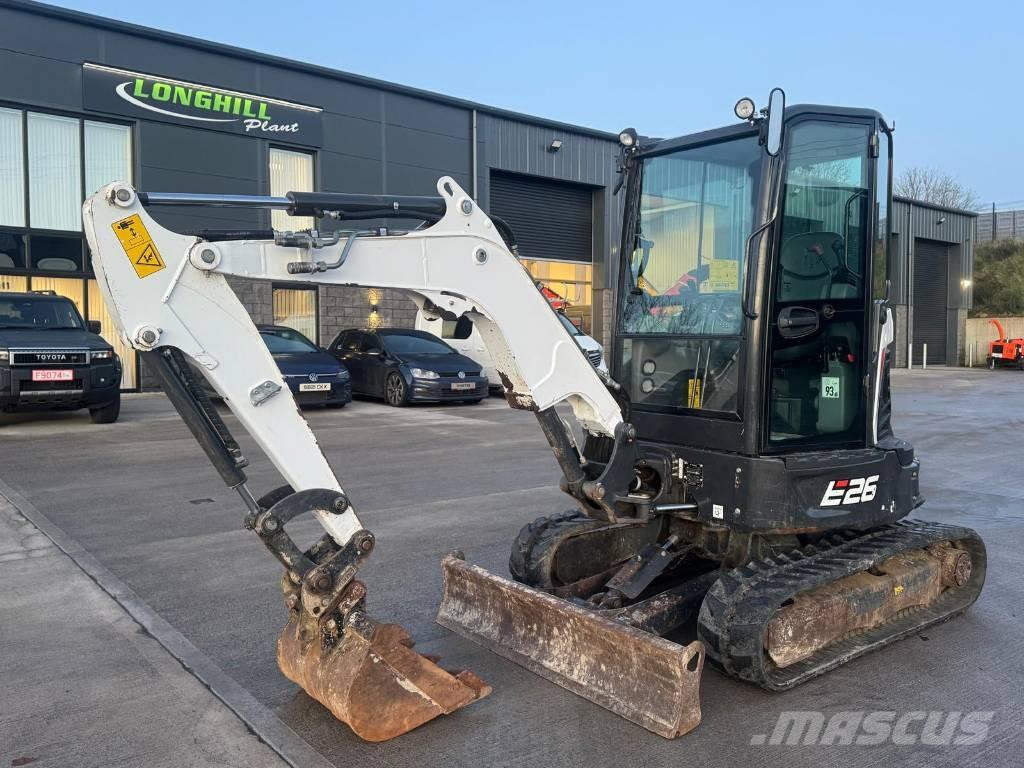 Bobcat E 26 Mini ekskavatori < 7 t