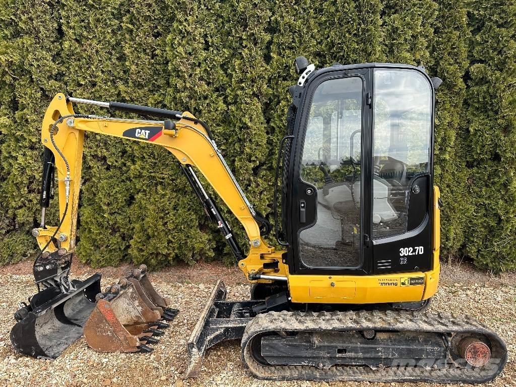 CAT 302.7 D CR Mini ekskavatori < 7 t
