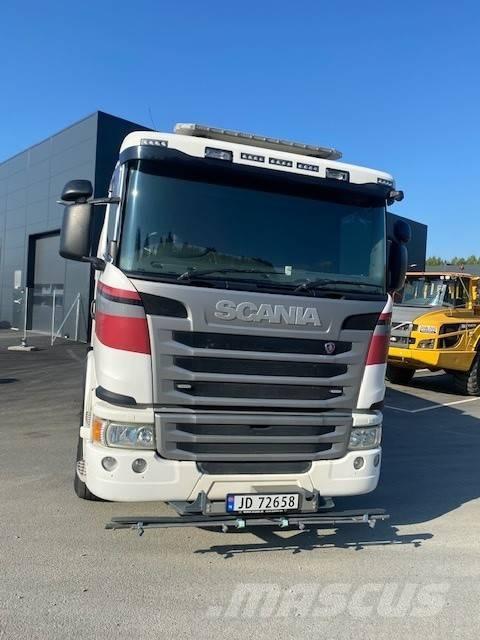 Scania G 410 Ielu tīrāmās mašīnas