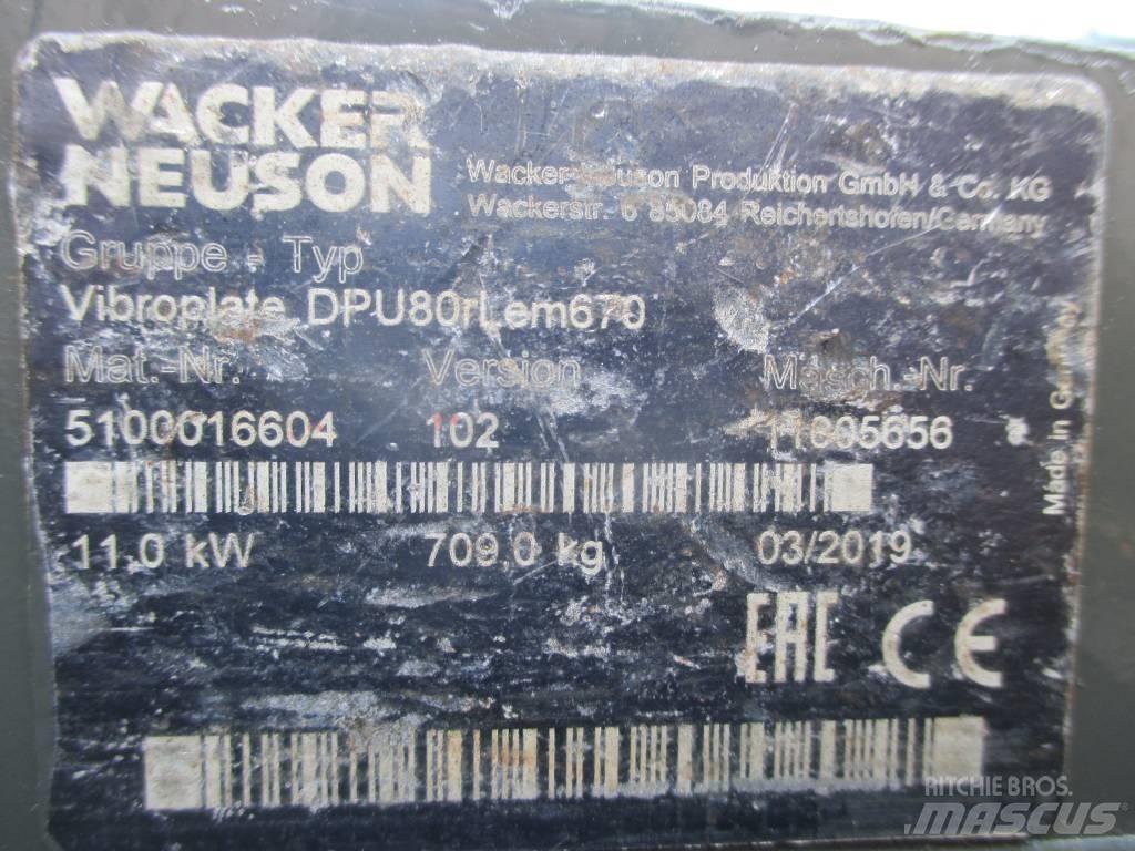 Wacker Neuson DPU 80 Vibratori