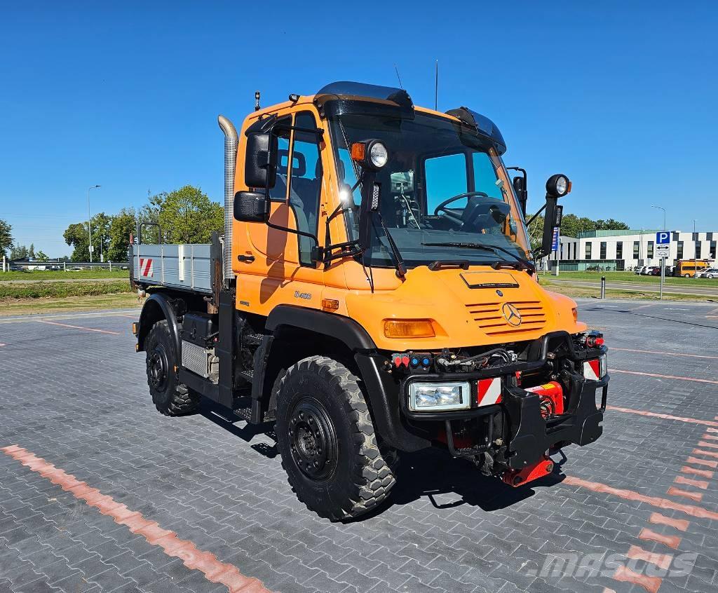 Unimog U400 Kravas automašinas konteineru vedeji