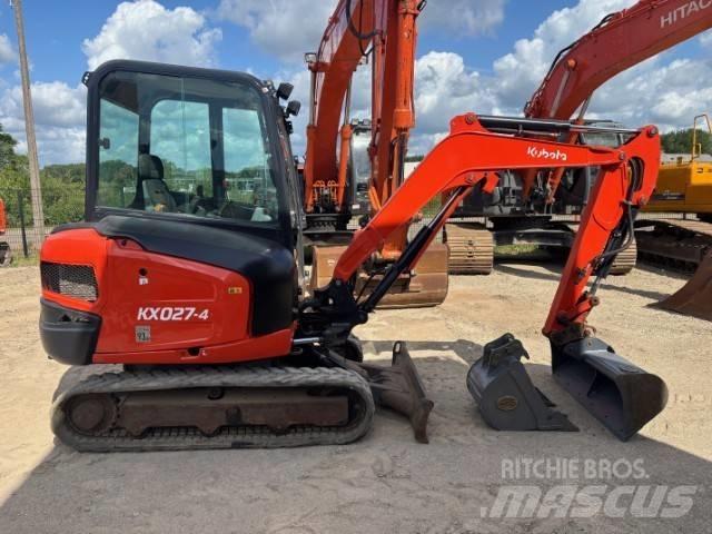 Kubota KX 027 Mini ekskavatori < 7 t