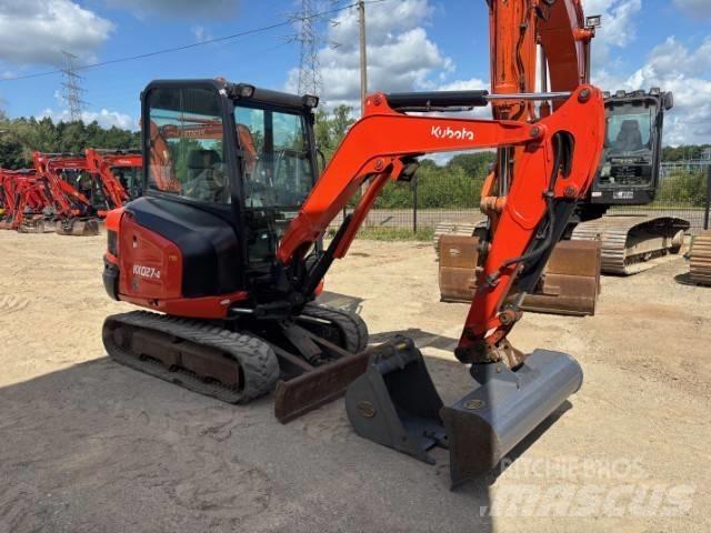 Kubota KX 027 Mini ekskavatori < 7 t