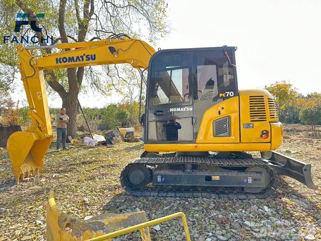 Komatsu PC70-8 Kāpurķēžu ekskavatori