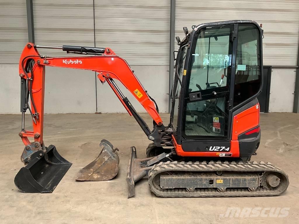 Kubota U 27-4 HI Mini ekskavatori < 7 t