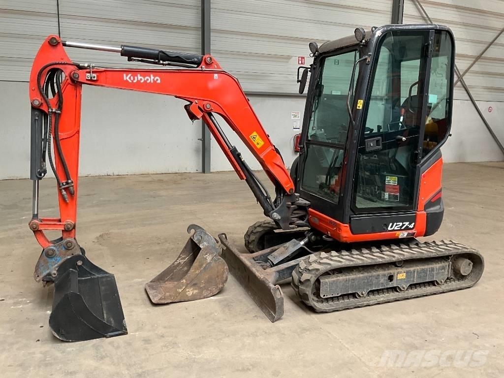 Kubota U 27-4 HI Mini ekskavatori < 7 t